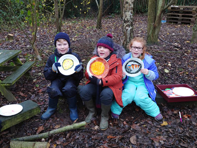 Children on school trip