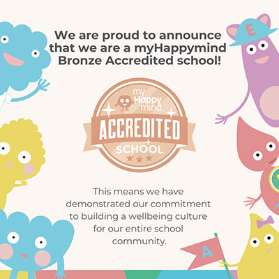 My Happy Mind Bronze Accredited School
