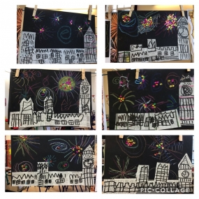 Bonfire night work Dosbarth 2